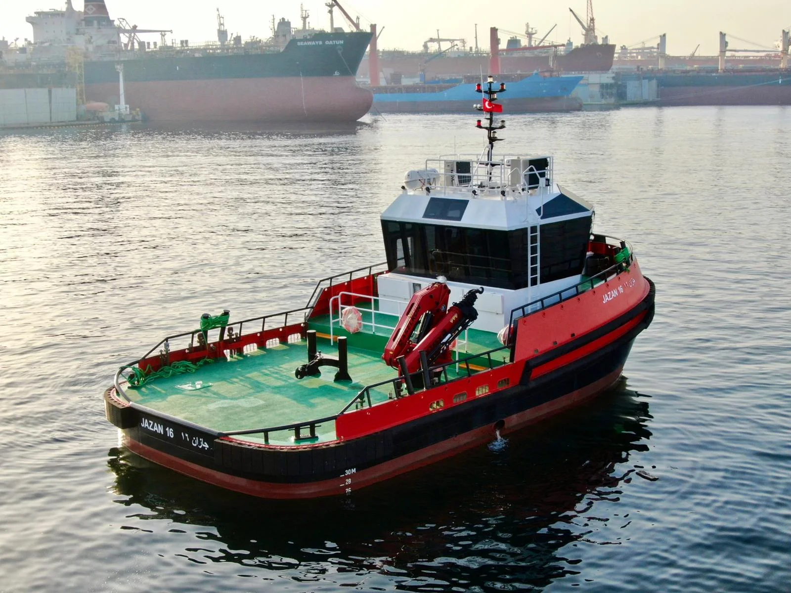 Jazan Port highlight